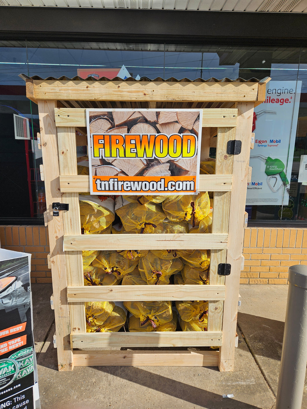 Commercial Use Only Firewood Bundles & Shack