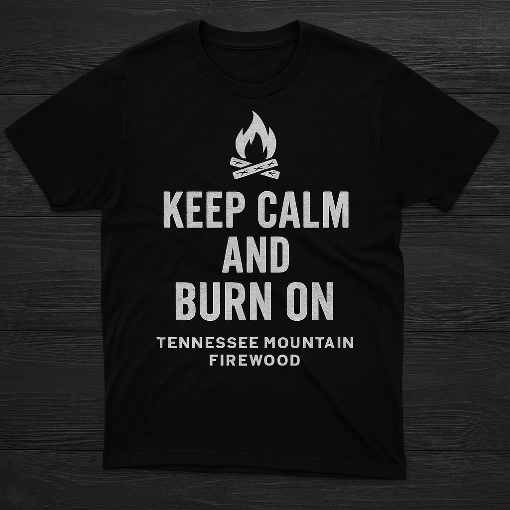 Keep Calm And Burn On T Shirt