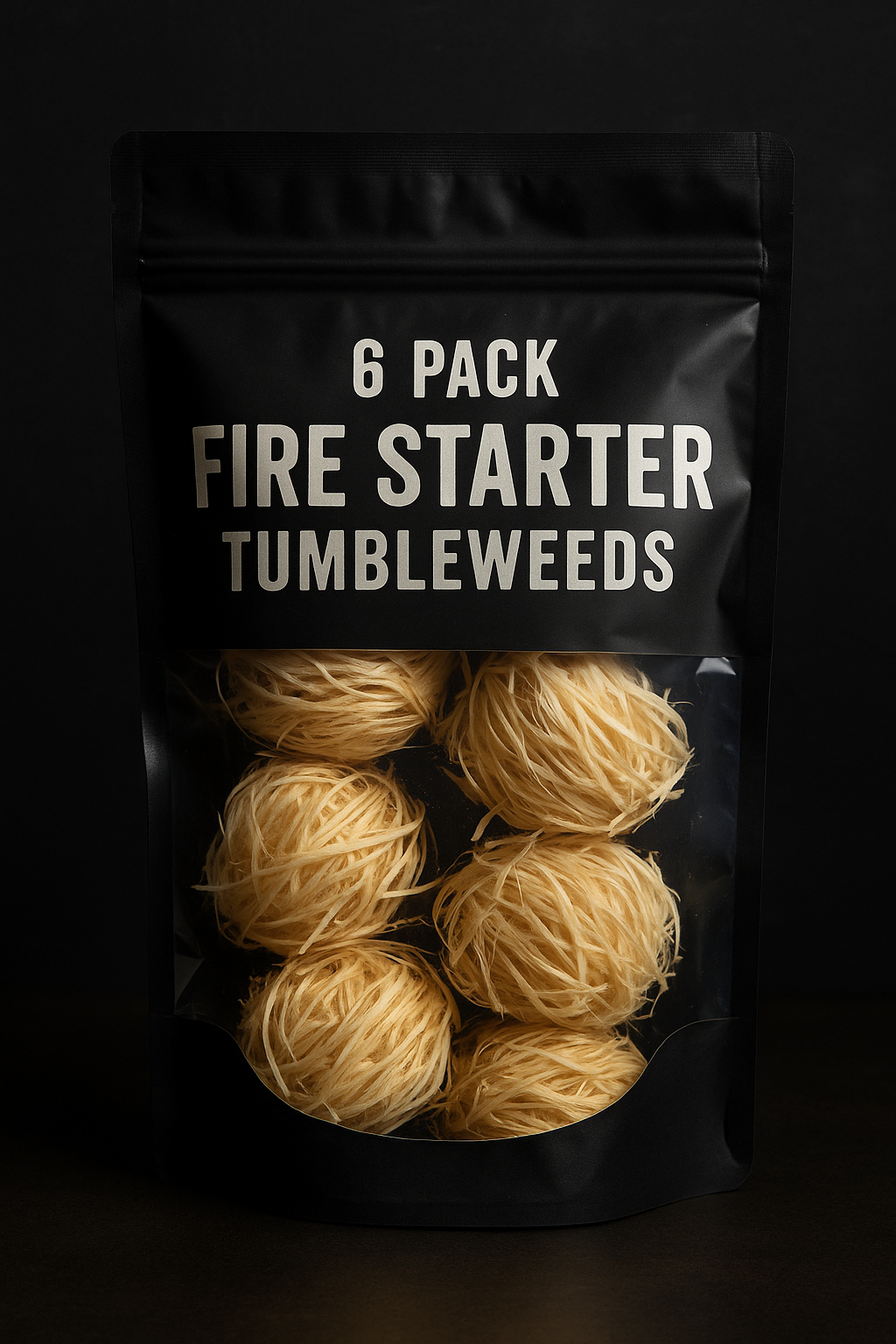 Fire Starter Tumbleweeds - 6 Pack