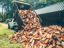 Load image into Gallery viewer, Campground/RV Park - Firepit Wood - *Special* 25 Ricks delivered and stacked
