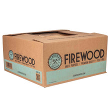 Load image into Gallery viewer, Firewood Box - Shipped to your door - 20 lb box Mixed Hardwoods
